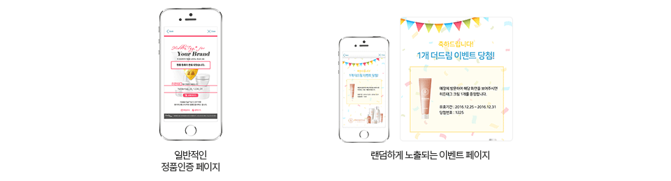 1.히든태그 스캔 / 2.일반적인 정품 인증 페이지 or 랜덤 노출되는 이벤트 페이지